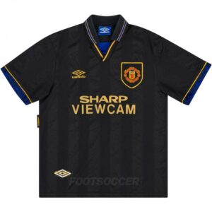 1993-95 Maillot Retro Vintage Manchester United Away