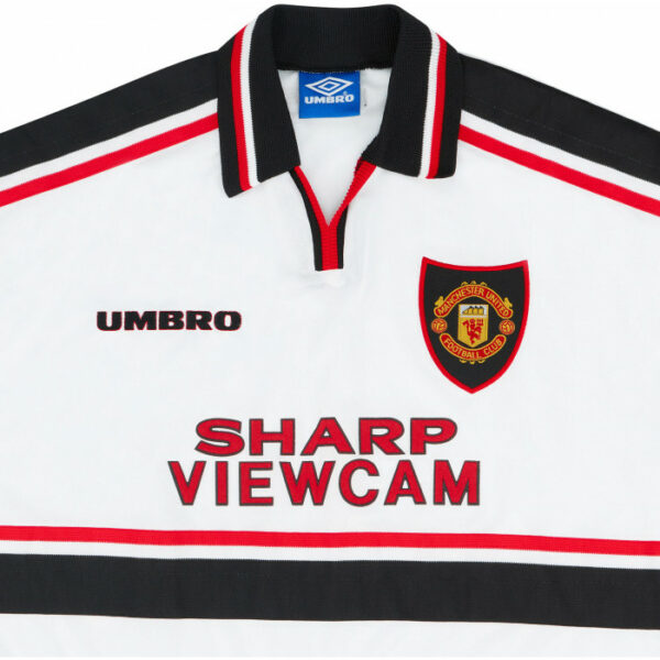 1997-99 Maillot Retro Vintage Manchester United Away Beckham