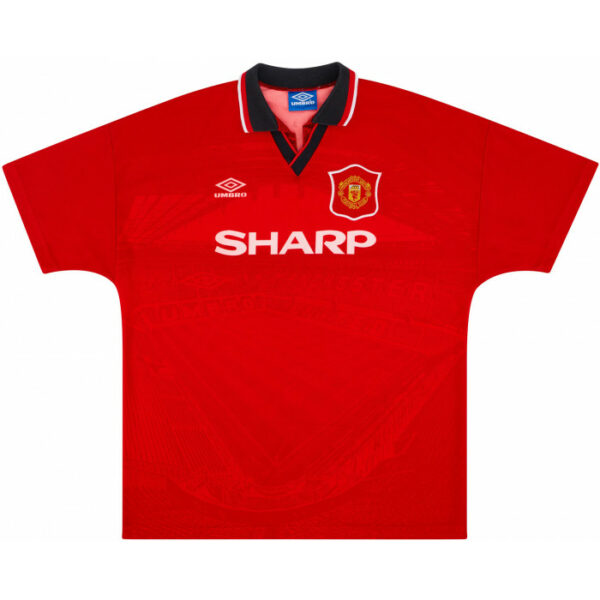 1994-96 Maillot Retro Vintage Manchester United Home Beckham