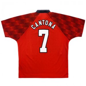 1996-98 Maillot Retro Vintage Manchester United Home Cantona