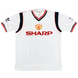 1984-86 Maillot Retro Vintage Manchester united Away