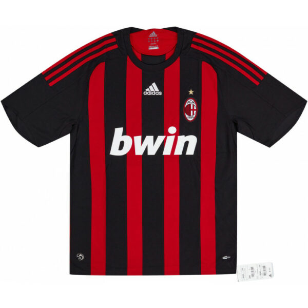 2008-09 Maillot Retro Vintage Milan AC Home NESTA