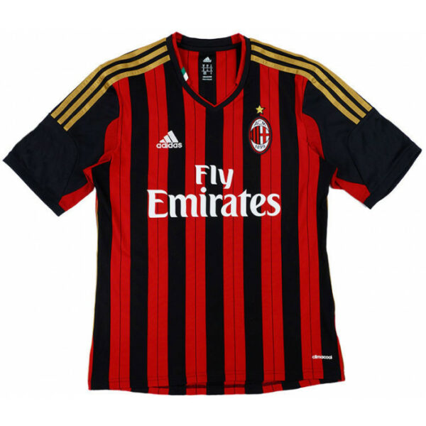 2013-14 Maillot Retro Vintage Milan AC Home KAKA