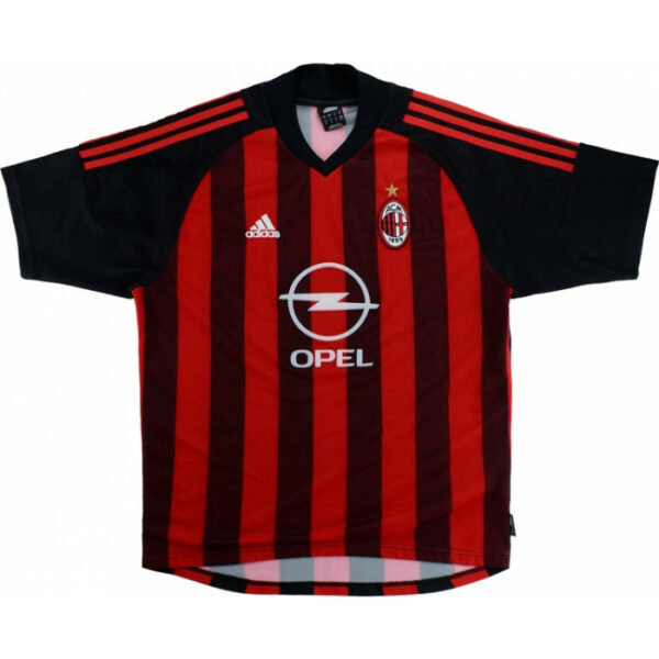 2002-03 Maillot Retro Vintage Milan AC Shevchenko