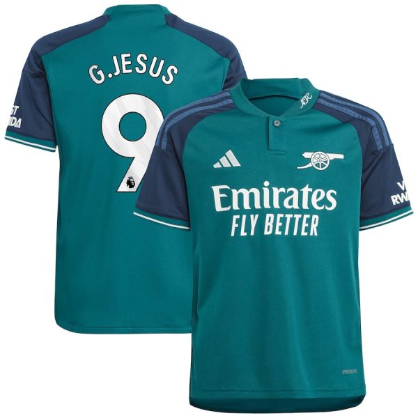 Maillot Third Arsenal 2023 2024 Enfant G.Jesus