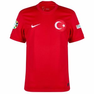 Maillot Turquie Exterieur Badges Euro 2024