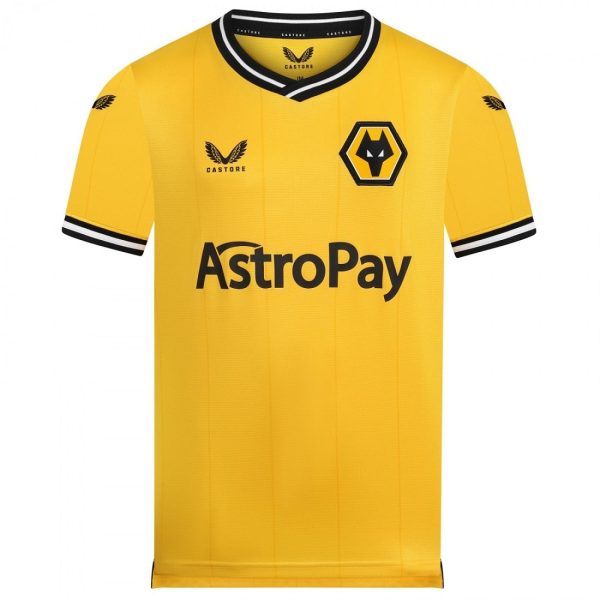 Maillot Kit enfant Wolverhampton 2023 2024 Domicile