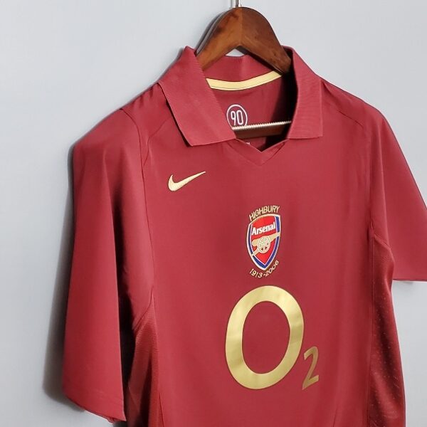 Maillot Arsenal domicile retro 2005 2006