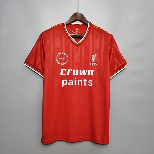 Maillot retro vintage Liverpool Domicile 1985