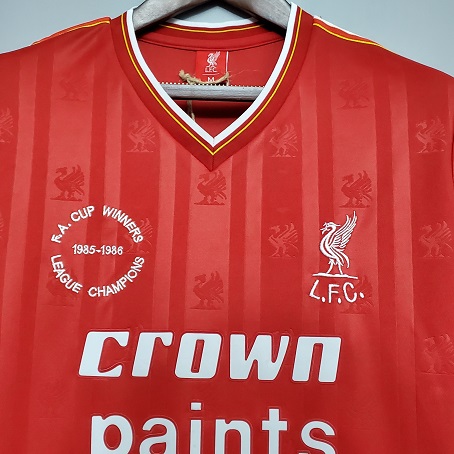 Maillot retro vintage Liverpool Domicile 1985