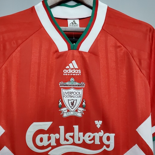 Maillot retro vintage Liverpool Domicile 1993