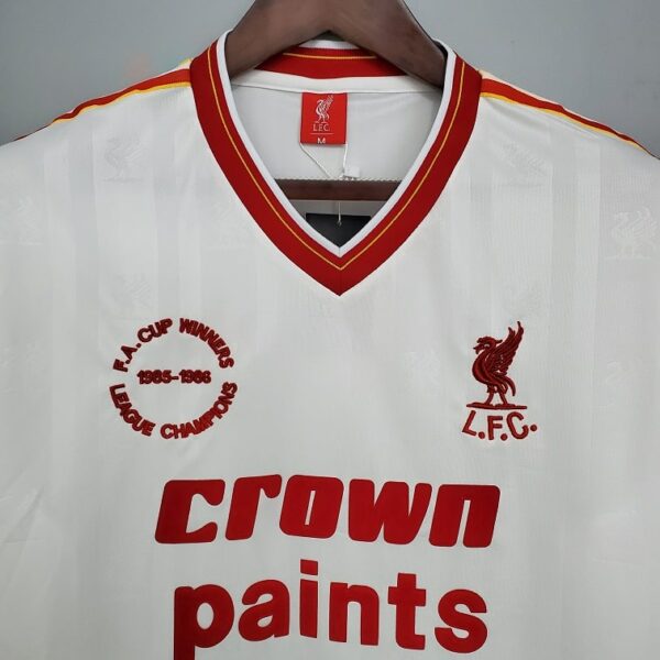 Maillot retro vintage Liverpool Exterieur 1985 1986