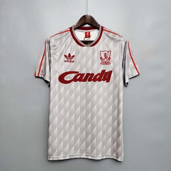 Maillot retro vintage Liverpool Exterieur 1989