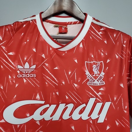 Maillot retro vintage Liverpool 1991