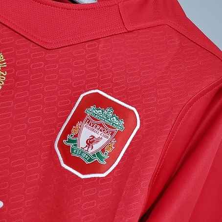 Maillot retro vintage Liverpool UCL finale 2005