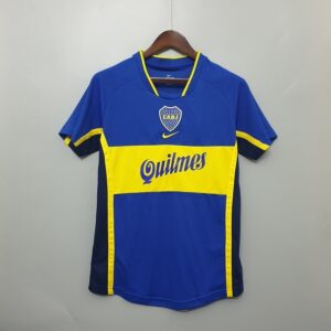 Maillot retro vintage boca junior 2001