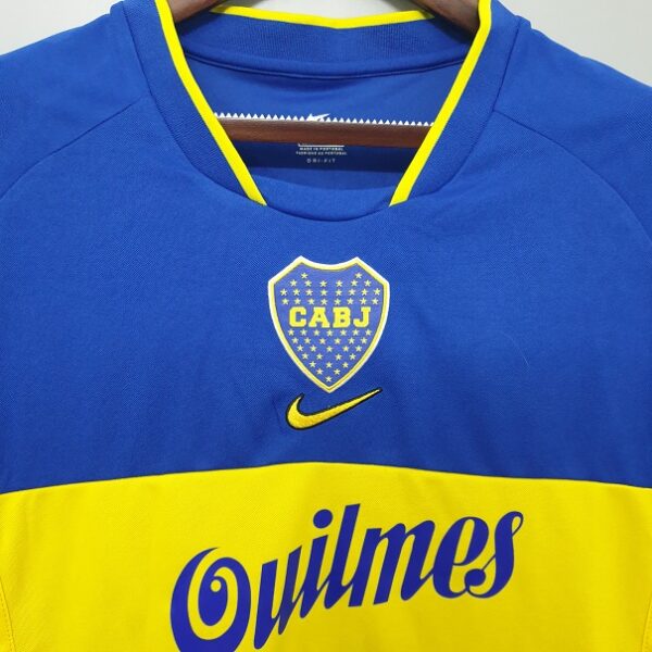 Maillot retro vintage boca junior 2001