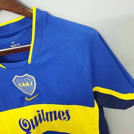 Maillot retro vintage boca junior 2001