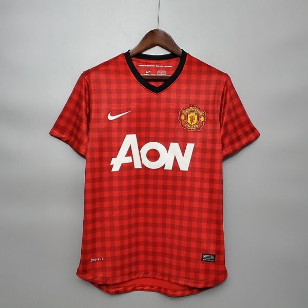 2012-13 Maillot Retro Vintage Manchester United Home